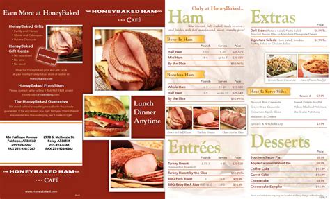 the honey baked ham company baton rouge menu|Order The Honey Baked Ham Company